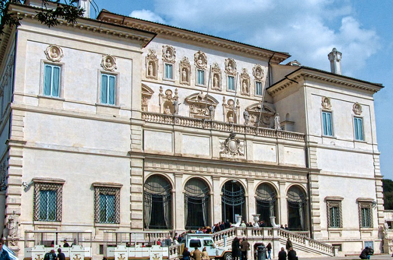 Escursione alla Galleria Borghese, Villa Borghese